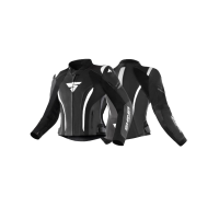 Shima Куртка Кожаная женская Miura 2.0 Black/White в Уфе
