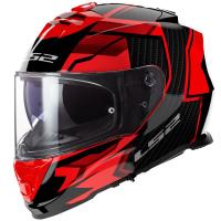 LS2 Мотошлем FF800 Storm II Tracker черно-красный в Уфе