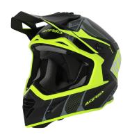 Acerbis Шлем кроссовый X-Track 22-06 Black/Fluo-Yellow в Уфе