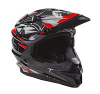AiM Шлем кроссовый JK803S Red/Black в Уфе