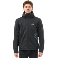 Dragonfly Мототолстовка DF Urban Man 2025 Black с защитой в Уфе