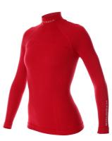 Brubeck Футболка женская дл.рукав Wool Merino 78% Малина в Уфе