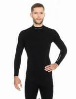 Brubeck Футболка мужская дл.рукав Wool Merino 78% Черный в Уфе