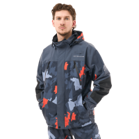 Dragonfly Мембранная куртка Quad 2.0 Man 2025 Grey - Orange Camo в Уфе