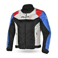 Dimox Мотокуртка текстиль City Traveler Mens Black/Blue/Red в Уфе