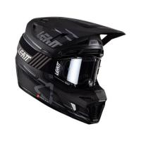 Leatt Мотошлем кроссовый Moto 9.5 Carbon Helmet Kit V26 Black в Уфе