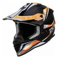 IXS шлем кроссовый 362 2.2 Черно-серый-оранжевый в Уфе