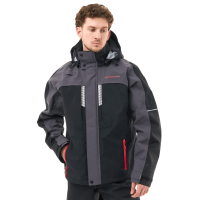 Dragonfly Куртка мембранная Quad Pro Man 2025 Black - Grey в Уфе