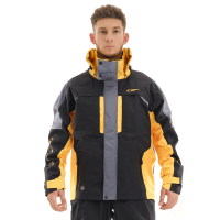 Dragonfly Куртка мембранная Quad Pro Black-yellow в Уфе