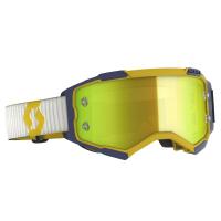 Scott Очки кроссовые Fury yellow/blue yellow chrome works в Уфе