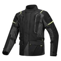 LS2 Мотокуртка мужская Narvik Man Jacket серо-черно-желтый в Уфе