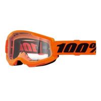 100% Очки Strata 2 V26 Goggle Neon Orange / Clear в Уфе
