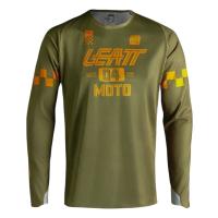 Leatt Джерси Moto 4.5 Enduro X-Flow V27 Speed Khaki Brown в Уфе