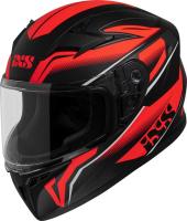 IXS Шлем 136 2.0 Kids Star 2 Черно-красно матовый в Уфе