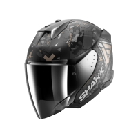 Shark Шлем Skwal I3 Jet Hellcat Mat Black/Chrome/Anthracite в Уфе