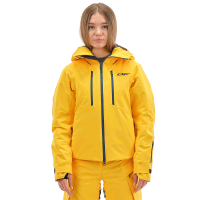 Dragonfly Куртка утепленная Gravity Premium Woman Yellow-Dark Ocean в Уфе