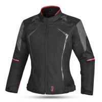 Dimox Мотокуртка текстиль Horizon Women Black/Red в Уфе