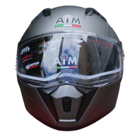 AIM Шлем интеграл JK320 Grey Metal в #REGION_NAME_DECLINE_PP#