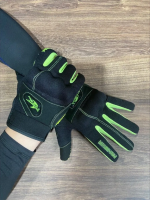 MotoLike перчатки текстильные Probiker черно-зеленые в Уфе