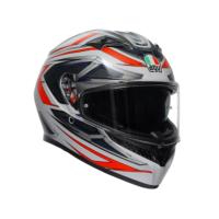 AGV Шлем K3 22.06 Space Matt White/Red Fluo в Уфе