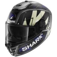 Shark Шлем Spartan RS Stingrey Mat Antracite/Antracite/Blue в Уфе