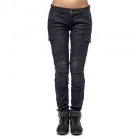 Moteq Женские мотоджинсы Nargiz Women черные в Уфе