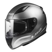 LS2 Мотошлем FF353 Rapid II Solid Matt Titanium серый матовый в Уфе