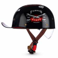 Scout Шлем кепка с визором Rider черно-красный в Уфе