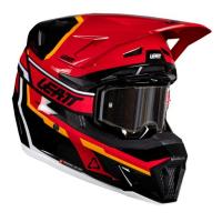 Leatt Шлем кроссовый  7.5 V26 Red + очки Velocity 4.5 в Уфе