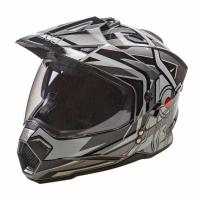 AIM Шлем кросс/эндуро JK802S Black/Grey/White в Уфе