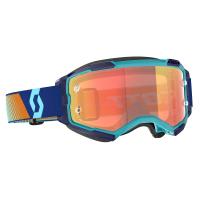 Scott Очки Fury royal blue/orange orange chrome works в Уфе