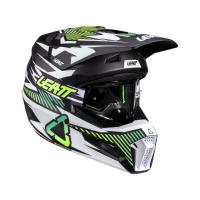 Leatt Шлем кроссовый 3.5 V26 Storm Teal + очки Vizion 3.5 в Уфе