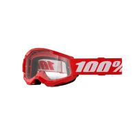 100% Очки подростковые Strata 2 Junior Red / Clear в Уфе