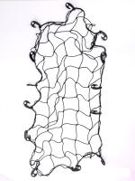 STARKS Сетка багажная NET KVADRO (80/80) Чёрный в Уфе