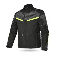Dimox Мотокуртка текстиль Tour Tech Mens Black/Grey/Yellow в Уфе