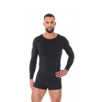 Brubeck Футболка мужская дл.рукав Comfort Wool Графит в Уфе