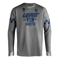 Leatt Джерси Moto 4.5 Enduro X-Flow V27 Speed Steel Grey в Уфе