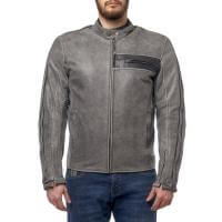 Moteq Куртка кожаная Defender grey в Уфе