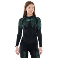 Dragonfly Термофутболка DF 3DThermo Green с длинным рукавом Woman в Уфе