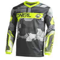 Oneal Джерси Element Camo V.22, детская, унисекс Серый/Желтый в Уфе