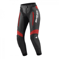 Shima Мотоштаны Кожаные женские Miura 2.0 Black/Red в Уфе