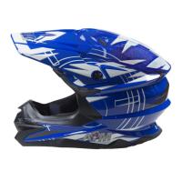 AiM Шлем кроссовый JK803S Blue/White в Уфе