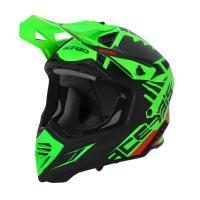 Acerbis Шлем кроссовый X-Track 22-06 Fluo-Green/Black в Уфе