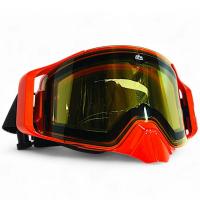 AiM Очки снегоходные с магнитной линзой и подогревом (PRO) 31-103 Accu Heated Orange Glossy в Уфе
