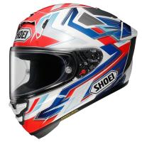 Shoei Мотошлем X-Spirit Pro Escalate бело-сине-красно-серый в Уфе