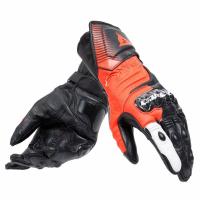 Dainese Перчатки Carbon 4 Long Black/Fluo-Red/White в Уфе
