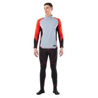 Dragonfly  Термобелье зимнее с высоким воротом Мужское Grey-Orange в Уфе