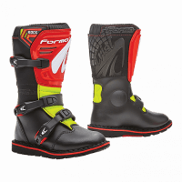 Forma Ботинки кроссовые детские Rock Black/Red/Yellowfluo в Уфе