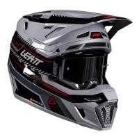 Leatt Шлем кроссовый 8.5 Grey V26 + очки Velocity 5.5 в Уфе