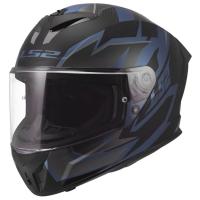 LS2 Мотошлем FF820 Rapid III Xtrem Black Blu Petrol в Уфе